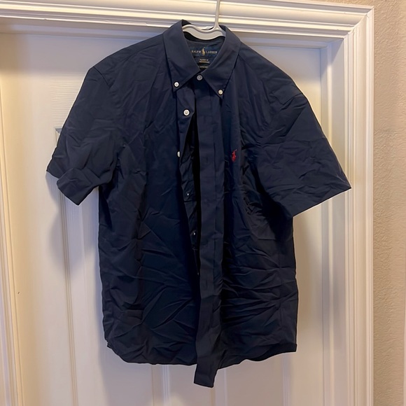 Ralph Lauren, classic fit performance, short sleeve button down - Picture 1 of 3